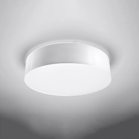 Lampa Sufitowa Oprawa Natynkowa 4x E27 Plafon Okrągła Biała Minimalistyczna Arena Sollux