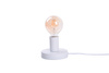 Lampa Stołowa Biurkowa Nocna Dekoracyjna E27 Biały Industrialny Bowie 6570 Rabalux