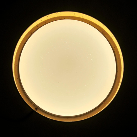 Oprawa Sufitowa PLAFON LED Lampa TULUZA 24W 2600lm 4000K 40cm Taupe GOLDLUX (Polux)