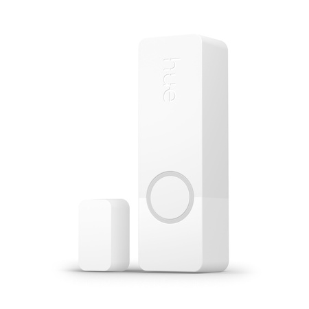 Inteligentny Czujnik Kontaktu do Okien i Drzwi Biały Bateryjny Zigbee Contact Sensor Secure Philips HUE