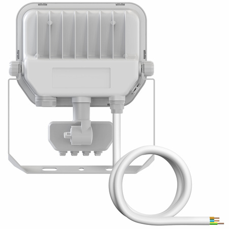 Naświetlacz LED Reflektor Zewnętrzny Lampa 17W 2400lm 4000K IP65 Biały Z Czujnikiem Ruchu i Zmierzchu Floodlight Ledvance