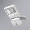 Naświetlacz LED Reflektor Zewnętrzny Lampa 10W 800lm 3000K IP44 Biały Z Czujnikiem Ruchu i Zmierzchu Endura Ledvance