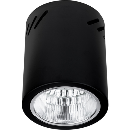 Oprawa Sufitowa Natynkowa Stała Okrągła APUS 13 Spot TUBA Czarna E27