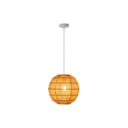 Lampa Wisząca Sufitowa E27 Żółty Matowy Industrialny Arsena Rabalux
