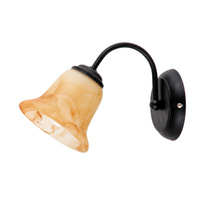 Kinkiet Ścienny Lampa E14 Czarny Klasyczny Colette 7366 Rabalux