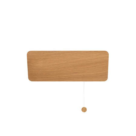 Kinkiet Ścienny Lampa Natynkowa E14 Brązowa Drewno Nowoczesna OSLO 30 9700 Nowodvorski