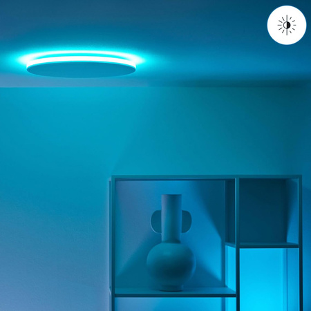 Plafon LED Lampa Sufitowa Natynkowa 21W BIAŁY + RGB Biały SMART WiFi WiZ