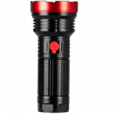 Latarka Taktyczna LED Pro Szperacz Akumulatorowa USB-C 20W 2000lm IPX5 VAYOX