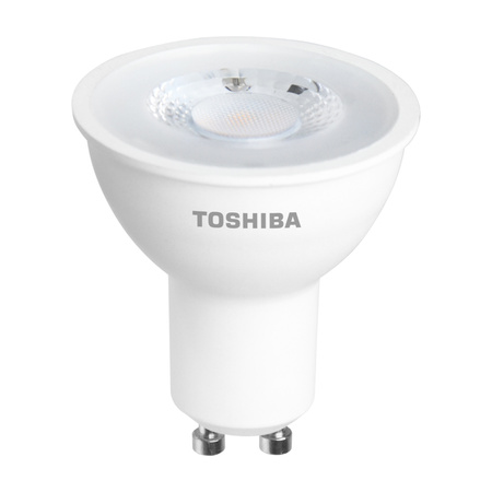 Żarówka LED GU10 5W = 50W 345lm 4000K Neutralna Reflektor Punktowy TOSHIBA Ściemnialna