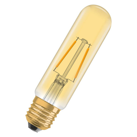 Żarówka LED Dekoracyjna Tubularna E27 2.5W = 20W 200lm 2000K Ciepła 300° Vintage 1906 Osram