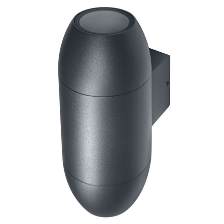 Lampa Ogrodowa Zewnętrzna Kinkiet Elewacyjny LED GU10 IP44 Szary Endura Ledvance