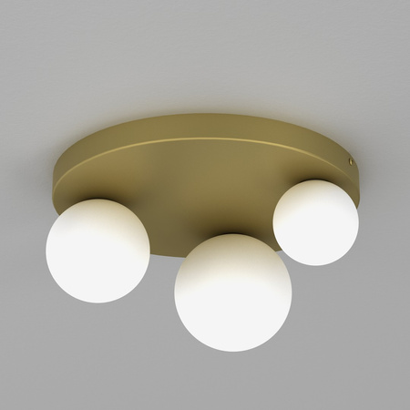 Lampa Sufitowa BIBIONE Złota 3xG9 Milagro