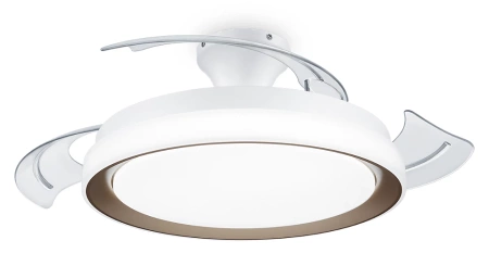 Lampa Sufitowa Plafon z Wentylatorem LED 28+35W 4500lm 2700-5500K Złota Bliss Philips