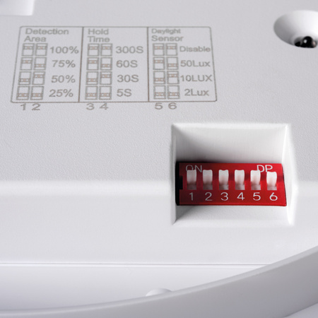 Plafon Lampa Sufitowa LED VARSO 36W 3600lm 4000K IP54 Okrągła Biała KANLUX