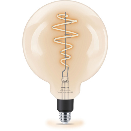 Żarówka LED E27 Kula G200 6.7W = 40W 470lm 2700-6500K TW FILAMENT Inteligentna SMART WiFi Bluetooth Aplikacja WiZ Philips