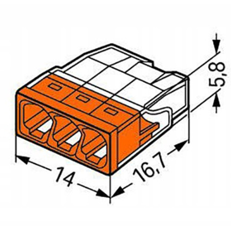 Szybkozłączki Złączki Instalacyjne Komplet Zestaw 100 sztuk - 20x 2X2, 30x 3X2, 30x 4X2, 20x 5X2 + Organizer Walizka