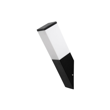 Lampa Ogrodowa Zewnętrzna Kinkiet Elewacyjny LED E27 IP44 Czarny Nowoczesny Bonn Rabalux