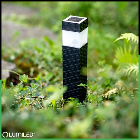 Lampa Ogrodowa Zewnętrzna LED Wbijana 4000K IP44 Czujnik Zmierzchu PASCAL LUMILED