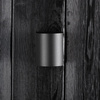Kinkiet Ogrodowy Elewacyjny Lampa Zewnętrzna GU10 Czarna