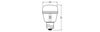 Żarówka LED do Roślin E27 10W 330lm 110° Wspomagająca Wzrost Doświetlająca STAR GROW Osram