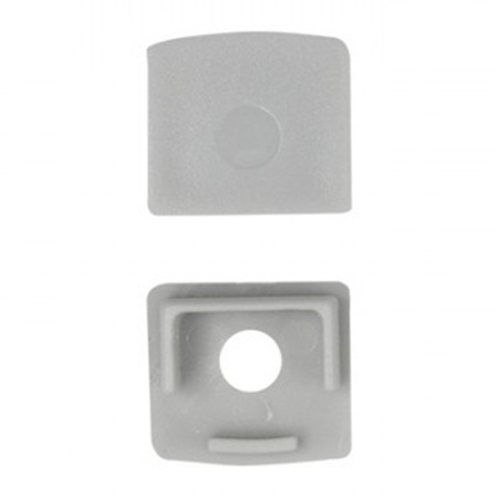 Profil Aluminiowy Podtynkowy do LED Wpuszczany do Płyt KARTON / GIPS 1m z Przezroczystym Kloszem i Zaślepkami Ecolight