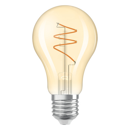 Żarówka LED Dekoracyjna A60 E27 4.9W = 40W 470lm 2200K Ciepła CRI90 300° Vintage 1906 Osram