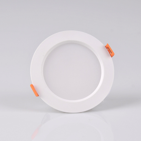 Zestaw 3 x Oprawa podtynkowa okrągła MIRO LED Biała 6W 420lm 3000K GOLDLUX (Polux)