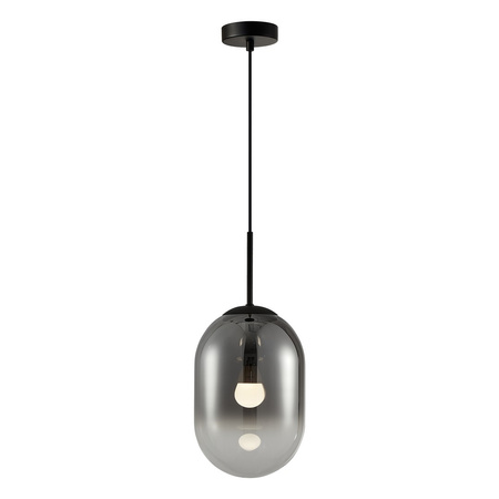 Lampa Wisząca Sufitowa ALIAS Czarna 1xE14 fi 240 Milagro