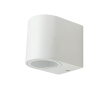 Lampa Ogrodowa Elewacyjna Kinkiet GU10 IP44 Jednostronny Okrągły Biały VT-7651 V-TAC