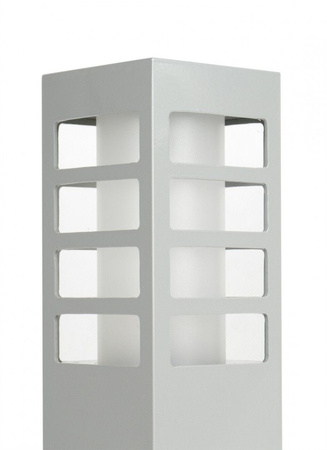 Lampa Ogrodowa Zewnętrzna Stojąca SŁUPEK RADO III 2 AL E27 50cm Su-Ma