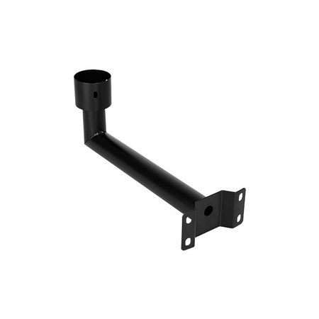 UCHWYT do Lampy ulicznej SOLARNEJ 40CM RURA ?75 mm Czarny