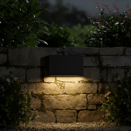 Kinkiet Ogrodowy Lampa Elewacyjna Zewnętrzna LED 7W 330lm 3000K Ciepła Szary IP65 Endura Osram