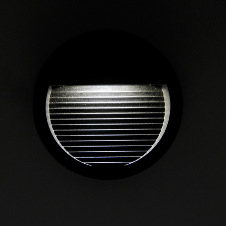 Lampa oprawa schodowa natynkowa LED ogrodowa 3W 60lm IP44 4000K szara Q8 GOLDLUX (Polux)