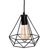 Lampa wisząca sufitowa VIGO IL MIO geometryczna ZWIS druciana w stylu loft 1x E27 GOLDLUX (Polux)