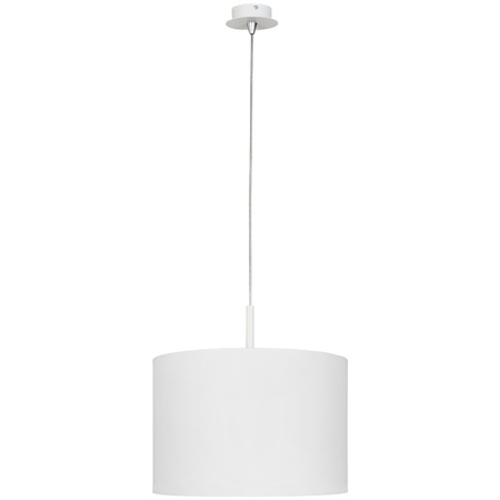 Lampa Sufitowa ALICE 5383 Nowodvorski Biała E27 Wisząca Materiał+Stal 37 cm Nowoczesna