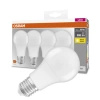 4x Żarówka LED A60 E27 8W = 60W 806lm 2700K Ciepła 150° BASE Osram