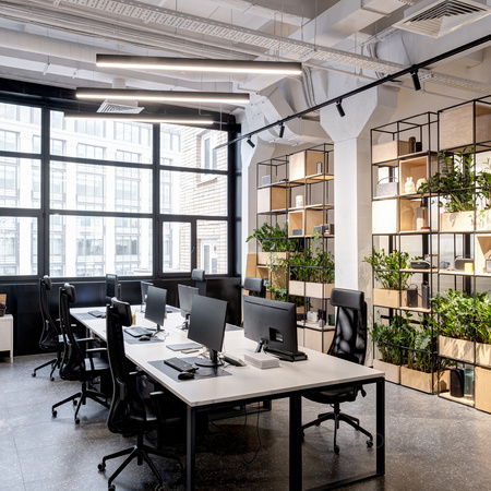 Lampa LED Oprawa Liniowa 20W 2400lm 4000K Neutralna IK03 Czarna Koline Kobi