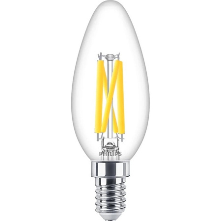 Żarówka LED Świeczka E14 B35 5.9W = 60W 806lm 2700 Ciepła Filament PHILIPS  Ściemnialna