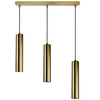 Lampa Wisząca Sufitowa NAPOLI 3x GU10 Zwis Tuba Złota GOLDLUX (Polux)