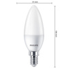Żarówka LED E14 Świeczka B35 6W = 48W 620lm 4000K Neutralna Essential Philips