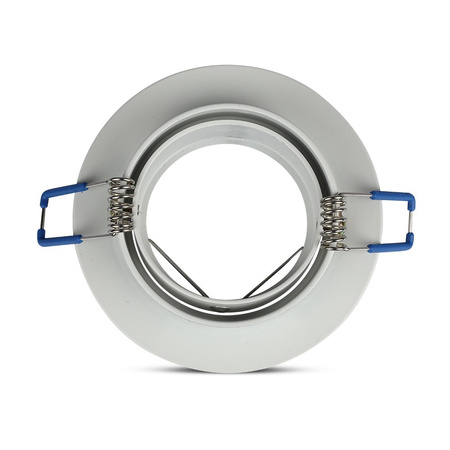 Oprawa Sufitowa Podtynkowa Oczko GU10 Okrągła Biała VT-782 V-TAC