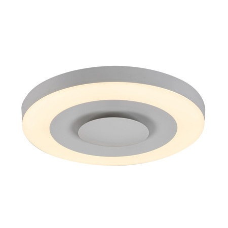 Plafon LED Lampa Sufitowa Oprawa Ścienna Natynkowa 40W 3200lm 3000-6000K CCT RGB Timer Ściemnialna Pilot Biały Nowoczesny Calvin Rabalux