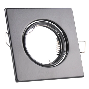 Oprawa sufitowa RUCHOMA OPIN GOLDLUX (Polux) KWADRAT STAL CZARNY