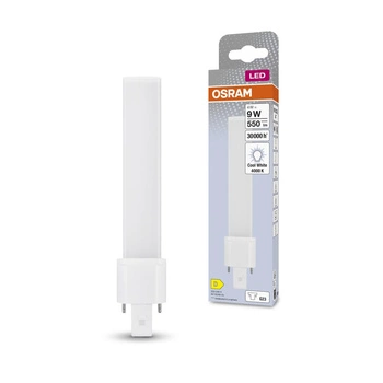 Świetlówka LED Jednostronna G23 4W = 9W 550lm 4000K Neutralna 120° DULUX LED S EM & AC Osram