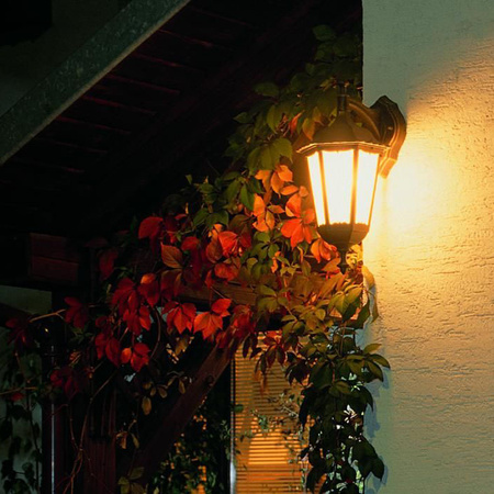 Lampa Ogrodowa Zewnętrzna Elewacyjna KINKIET LED Retro Classic K 3012/1/D g E27 Su-Ma