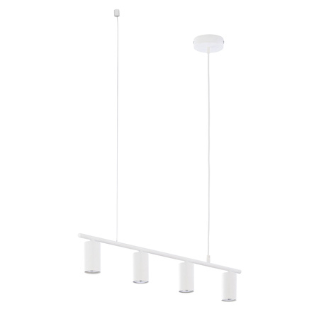 Lampa Sufitowa Wisząca LOGAN WHITE Biała Minimalistyczna 4xGU10 4422 TK Lighting