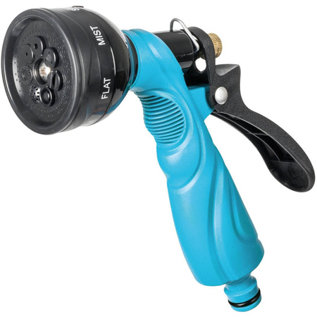 Zestaw Wąż Ogrodowy do Wody 3/4" 50m, Zraszacz Pistoletowy, Przyłącze z Gwintem, Szybkozłącze Stop, Szybkozłącze Przelot 3/4" CELLFAST