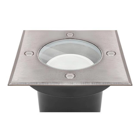 Lampa ogrodowa najazdowa gruntowa LED GU10 Kwadratowa IP66 IK09