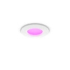 Panel LED Oprawa Podtynkowa Wpuszczana 8.3W 1000lm IP44 White and Color Ambiance RGB + TW Biała Inteligentna SMART Zigbee Bluetooth Slim Downlights Philips HUE