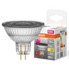 Żarówka LED MR16 Reflektor GU5.3 3.4W = 20W 230lm 2700K Ciepła CRI90 12V 36° Ściemnialna SUPERSTAR Osram